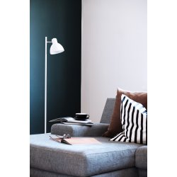 Skagen gulvlampe - Mat Hvid - Dyberg Larsen