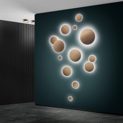 Soho LED Inde Vglampe W1 - Smart Tune - Rose Gold - Light-Point