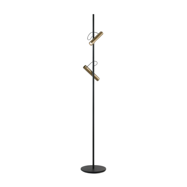 Spirit F1 - Black / Messing - Light-Point