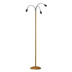 Salsa Gulvlampe - Tr�look inkl. Hvid/Hvid/Hvid sk�rm - Nielsen Light