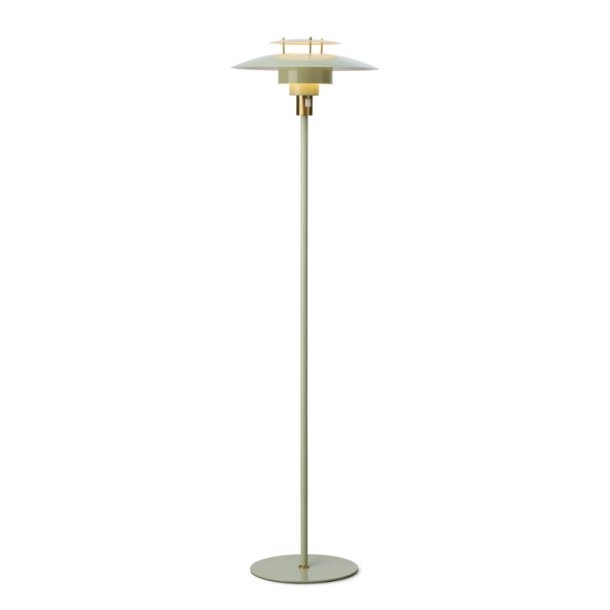 S�rup Gulvlampe - Gr�n/Messing - Halo Design