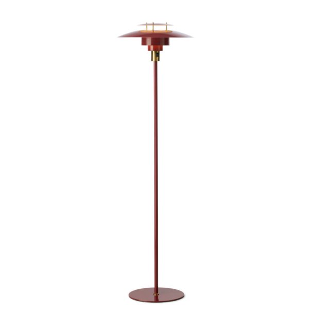 S�rup Gulvlampe - Merlot/Messing - Halo Design