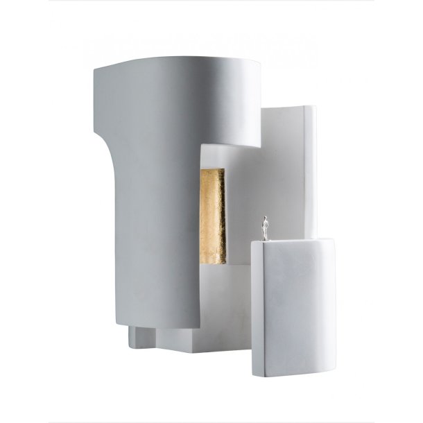 Soul Story Angle 1 - Vglampe - Hvid/Guld - DCW ditions Paris