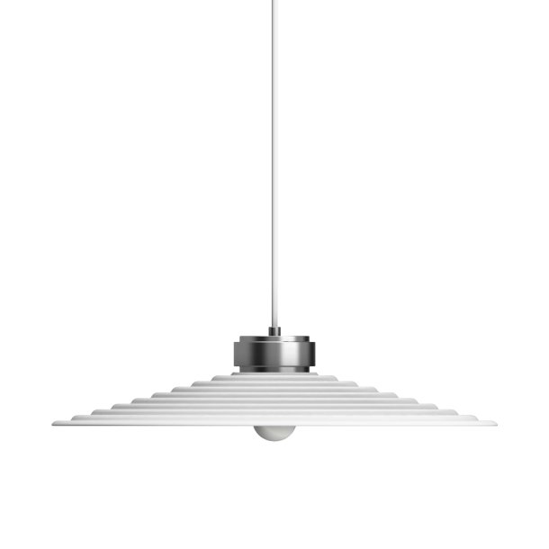 Sound Pendel - Large - Mat Hvid - Herstal