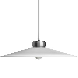 Sound Pendel - Large - Mat Hvid - Herstal