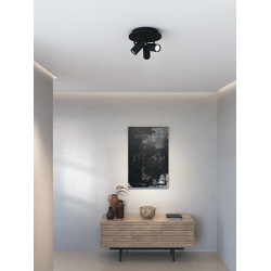 Tyson 3 Spot Rundel - Sort - Belid