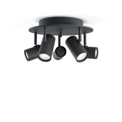 Tyson 5 Spot Rundel - Sort - Belid