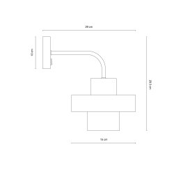 Stoke Vglampe - Mat Sort - Dyberg Larsen