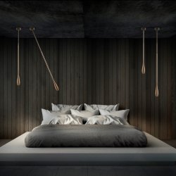 Tulip Pendel - Rose  Gold - Light-Point