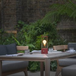 The Muse - Portable - Bordlampe - IP44 - Rd - Tala