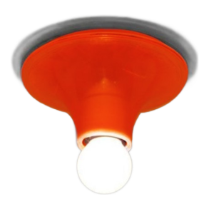 Teti - Vg/loftlampe - Orange - Artemide
