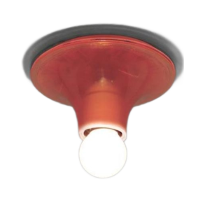 Teti - Vg/loftlampe - Transparent Orange - Artemide