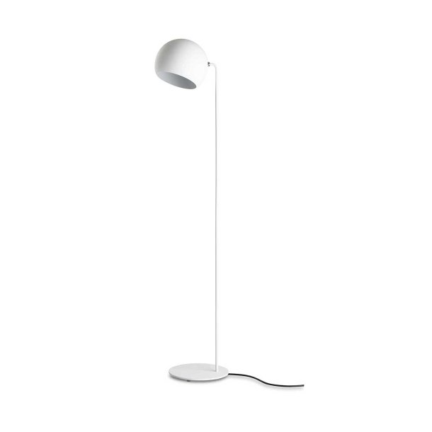 Tilt Globe - Gulvlampe - Hvid - Nyta