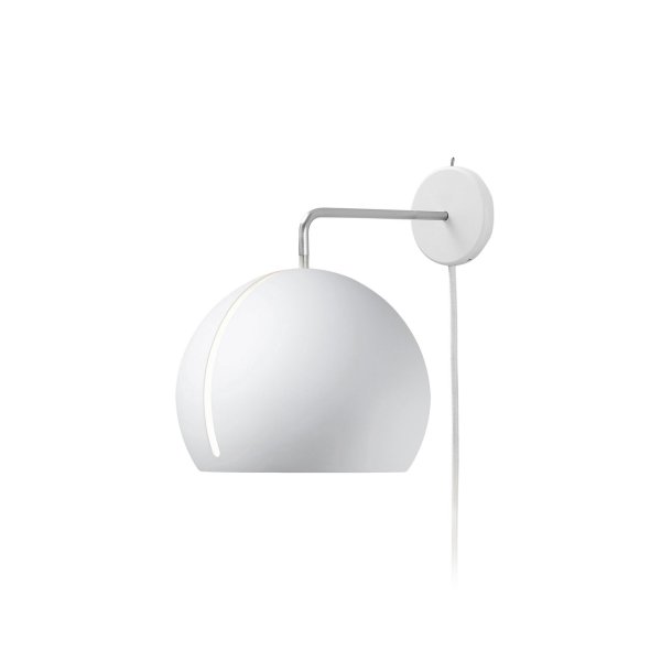 Tilt Globe Vglampe - Hvid - Nyta