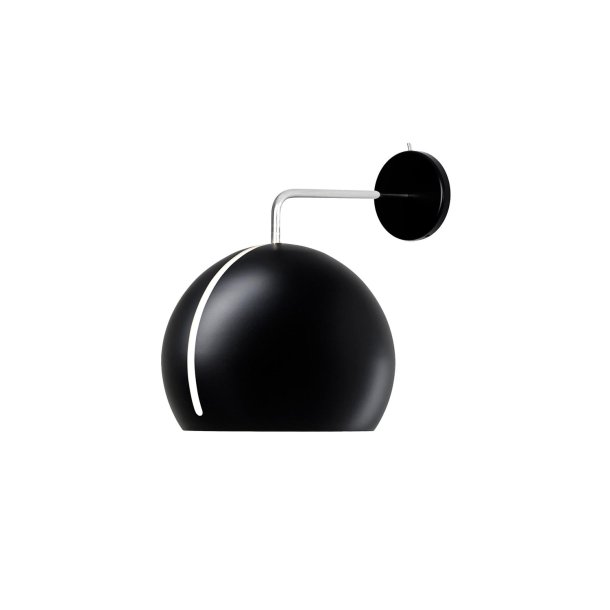 Tilt Globe Vglampe - Sort - Nyta