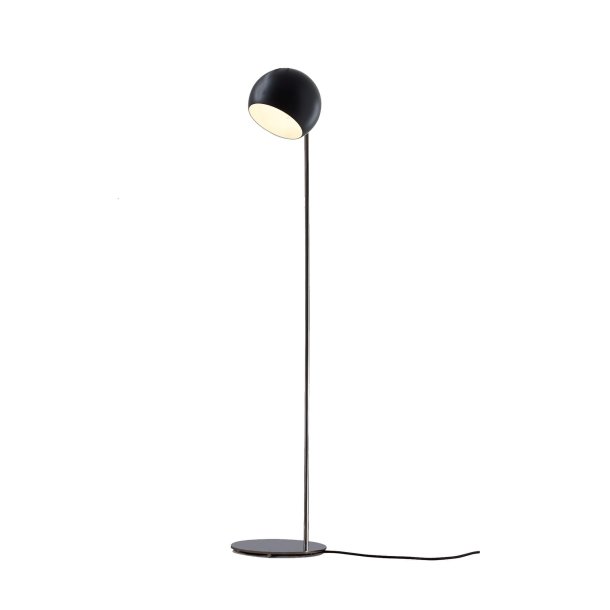 Tilt Globe - 2.1.1 - Gulvlampe - Sort - Nyta