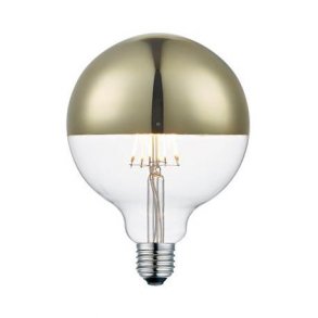 E27 topforspejlet - Top De Luxe - 12,5 Guld - Halo Design