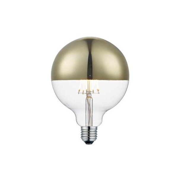 E27 topforspejlet - Top De Luxe - 12,5 Guld - Halo Design