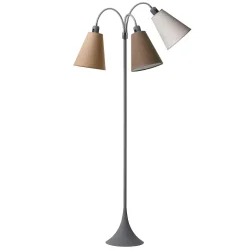 Trafik Gulvlampe - Soft Gr� - Sand/Kakaobrun/Nougat - Nielsen Light