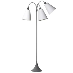 Trafik Gulvlampe - Soft Gr - Hvid/Hvid/Hvid - Nielsen Light
