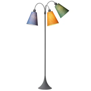 Trafik Gulvlampe - Soft Gr - Dalabl/Karry/Grsgrn - Nielsen Light