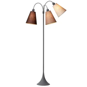 Trafik Gulvlampe - Soft Gr - Brun/Nougat/Sand - Nielsen Light