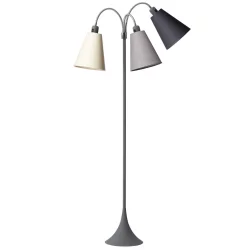 Trafik Gulvlampe - Gr� - Creme/Lysegr�/M�rkegr� - Nielsen Light