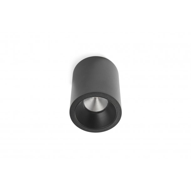 Tube Loftslampe - Sort - Antidark