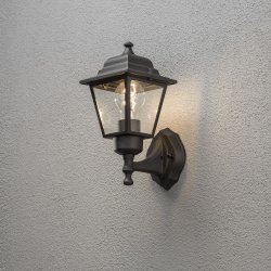 Vglampe - Sort - Konstsmide