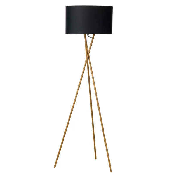 Uptown Gulvlampe - Tr�look/Sort - Nielsen Light