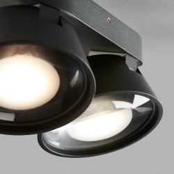 Vantage 2 - Vg/Loftlampe 10 - Sort - Light-Point