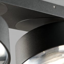 Vantage 2+ - Vg/Loftlampe 13 - Sort - Light-Point