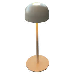 Genopladelig Bordlampe - Shine - LED - Taupe - Veli-Line