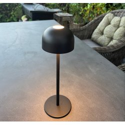 Genopladelig Bordlampe - Shine - LED - Sort - Veli-Line