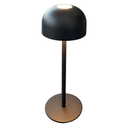 Genopladelig Bordlampe - Shine - LED - Sort - Veli-Line