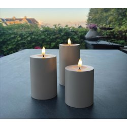 Udendrs - Batteri 3D Bloklys - 3 Pak - Gr - Veli Line