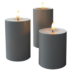 Udendrs - Batteri 3D Bloklys - 3 Pak - Gr - Veli Line