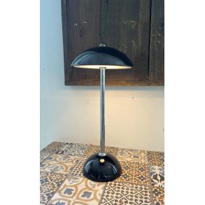 Batteri Suave Bordlampe - Genopladelig - Sort - Veli-Line