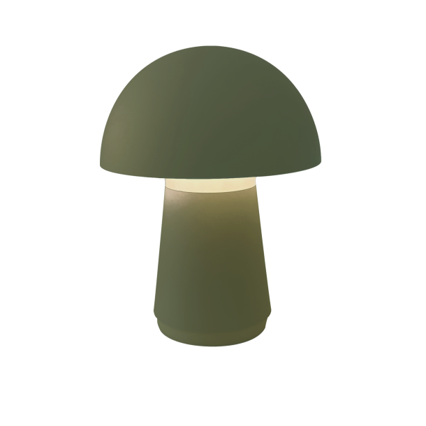 Batteri Touch Bordlampe - Genopladelig - Grn - Veli-Line