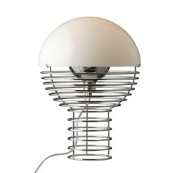 Wire - 30 - Bordlampe - Hvid - Verpan