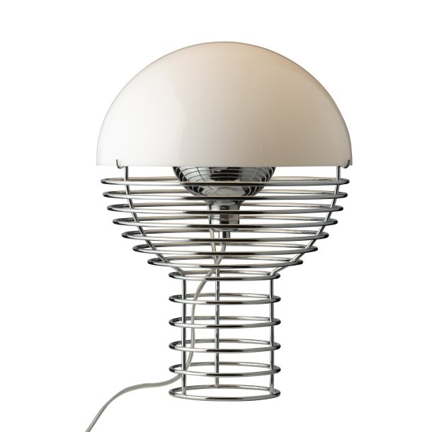 Wire - 30 - Bordlampe - Hvid - Verpan