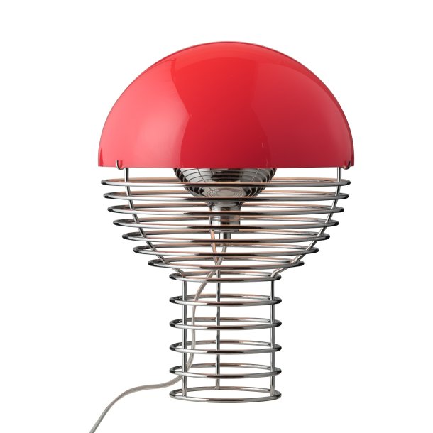 Wire - 30 - Bordlampe - Rd - Verpan