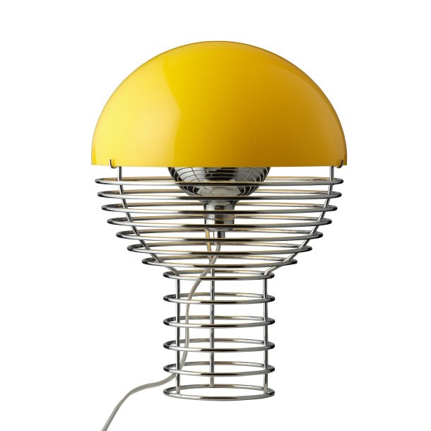 Wire - 30 - Bordlampe - Gul - Verpan