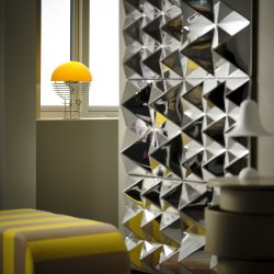 Wire - 30 - Bordlampe - Gul - Verpan