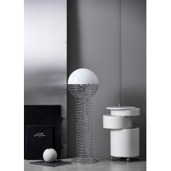 Wire - Gulvlampe - Hvid - Verpan