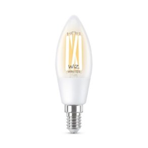 Wiz E14 LED Pre - 470lm - Filament Kerte Klar - Justerbar Hvid - Wiz