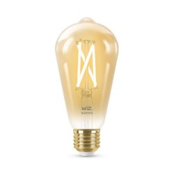 Wiz E27 LED Pre - 640lm - Filament Edison - Justerbar Hvid - Wiz