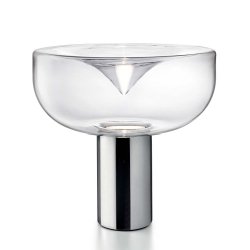 Aella 1968 T Bordlampe - Transparent/Krom - Leucos