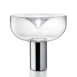 Aella 1968 T Bordlampe - Transparent/Krom - Leucos