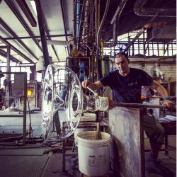 Aella 1968 T Bordlampe - Transparent/Krom - Leucos